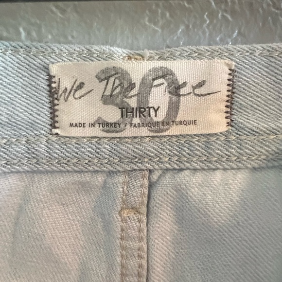 We The Free Maggie Distressed Straight Leg Jeans - Picture 7 of 7